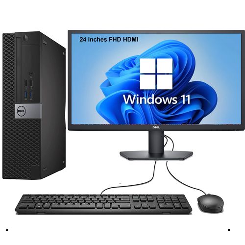 DELL OptiPlex 7040 SFF – Core I5 6500 3.2 GHz VPro 8GB RAM 512GB SSD, Win 11 & MS Office 2019
