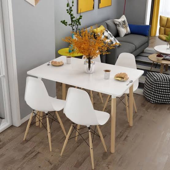 Minimalist simple dining set