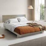 Futuristic-styled 6-by-6 bedframe.