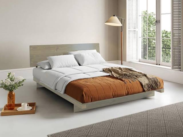 Futuristic-styled 4-by-6 bedframe