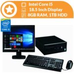 Hp Elitedesk 800 SFF Intel Core I5 (3.2gHZ) 8GB Ram 1TB HDD, Win 10 Pro & MS Office Pro Preloaded