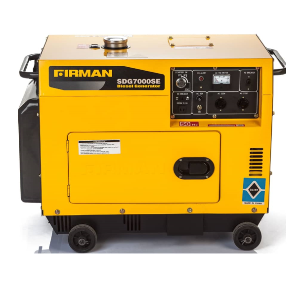 Firman 5kva Sound proof Key start Generator – SDG7000SE