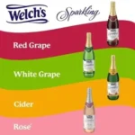 Welch Sparkling Cocktail Variety Pack – 750ml – 12 Bottles