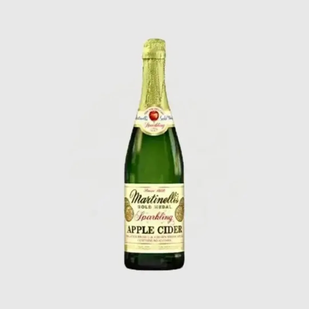Martinelli’s Sparkling Apple Cider – 100% Juice – 750ml – 12 Bottles