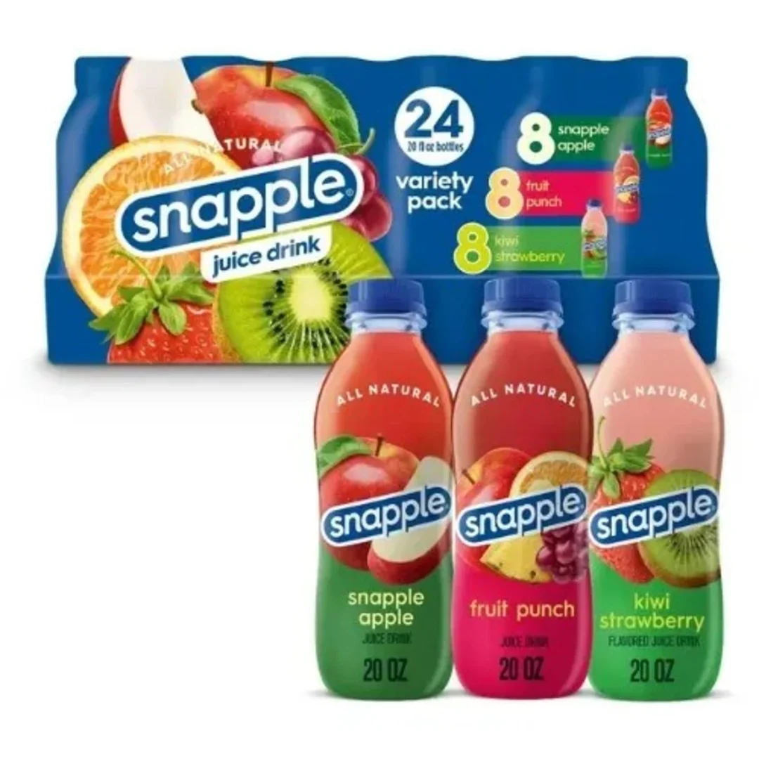 Snapple Juice Variety Pack X 24