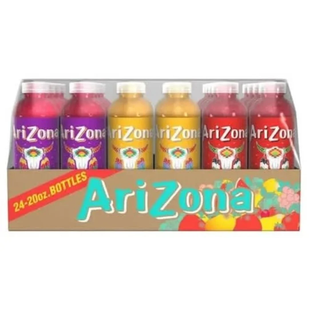 Arizona Juice Cocktail Variety Pack 20. Oz Ea. 24packs
