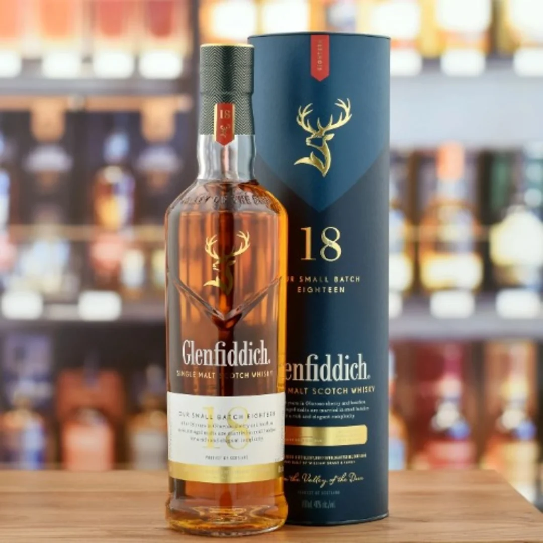 Glenfiddich 18 Year Old Single Malt Whisky – 70cl – 40%
