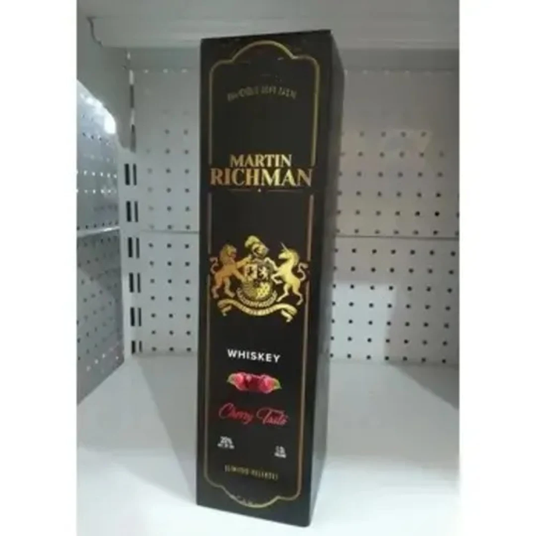 Martin Richman Single Malt Spirit Cherry Taste 75cl With 35% Alc x 3 bottles