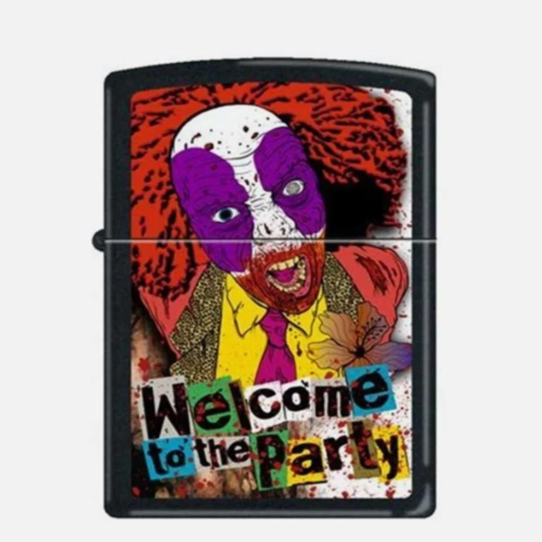 Zippo 218 Evil Clown Welcome To The Party Zippo Lighter