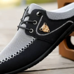 Crafted Suede half-cut shoe