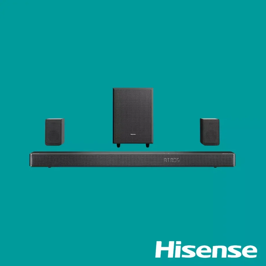 Hisense Soundbar with Subwoofer 420W 5.1.2CH (AX5120G)