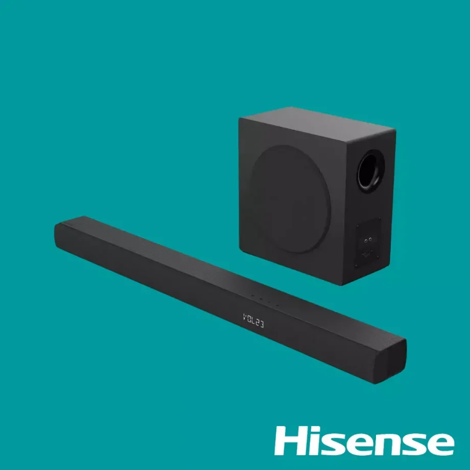 Hisense Soundbar with Subwoofer 480W 3.1CH (HS3100)