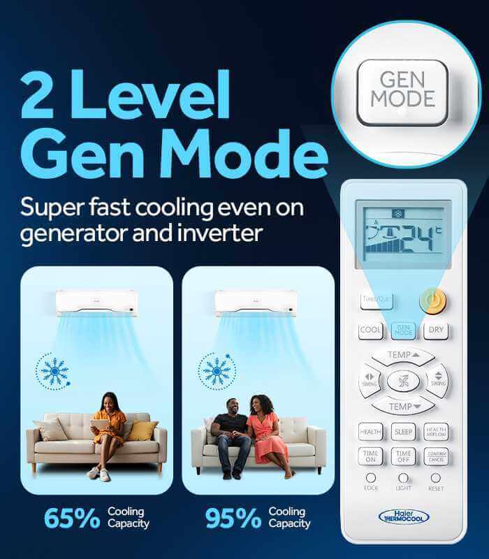 2HP GenPAL Inverter Air Conditioner.- HSU-18CIFP-SB01