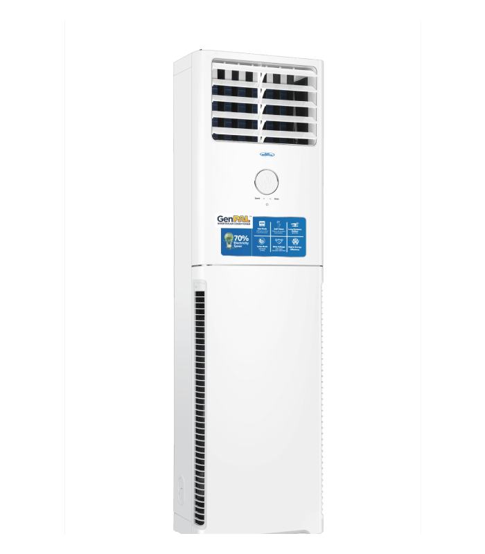 2HP GenPAL Floor Standing Inverter Air Conditioner – HPU-18CIXM-SW01