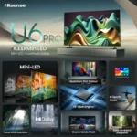 Hisense TV ULED 75 Inch U6N 4K Smart