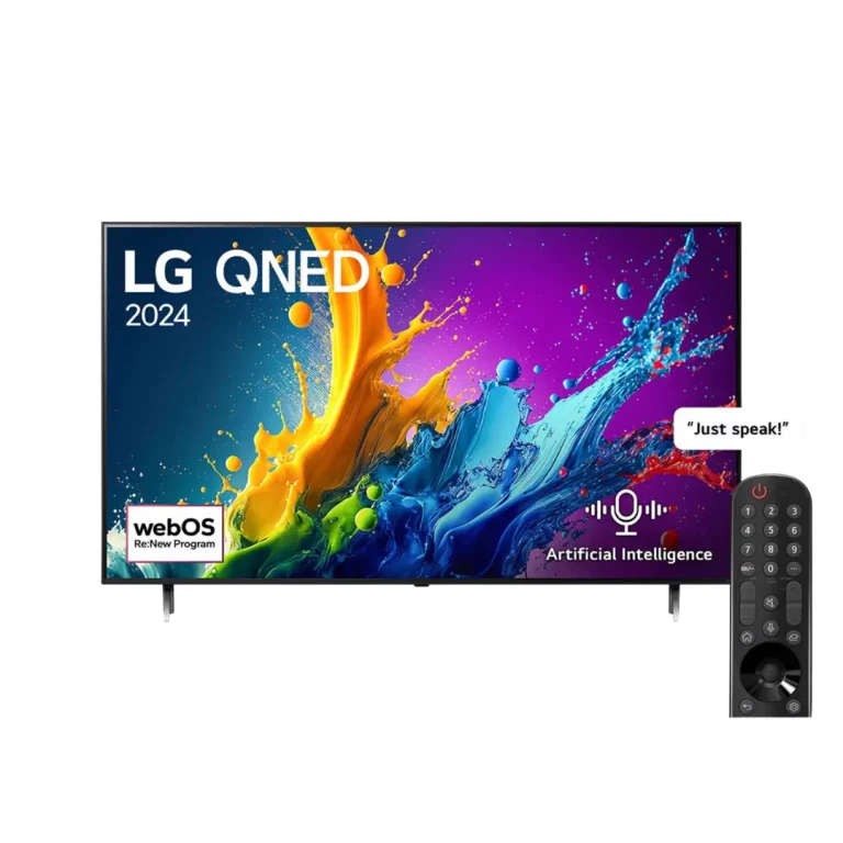 LG TV QNED 86 Inch QNED80T6A 4K Smart TV AI Magic Remote webOS24