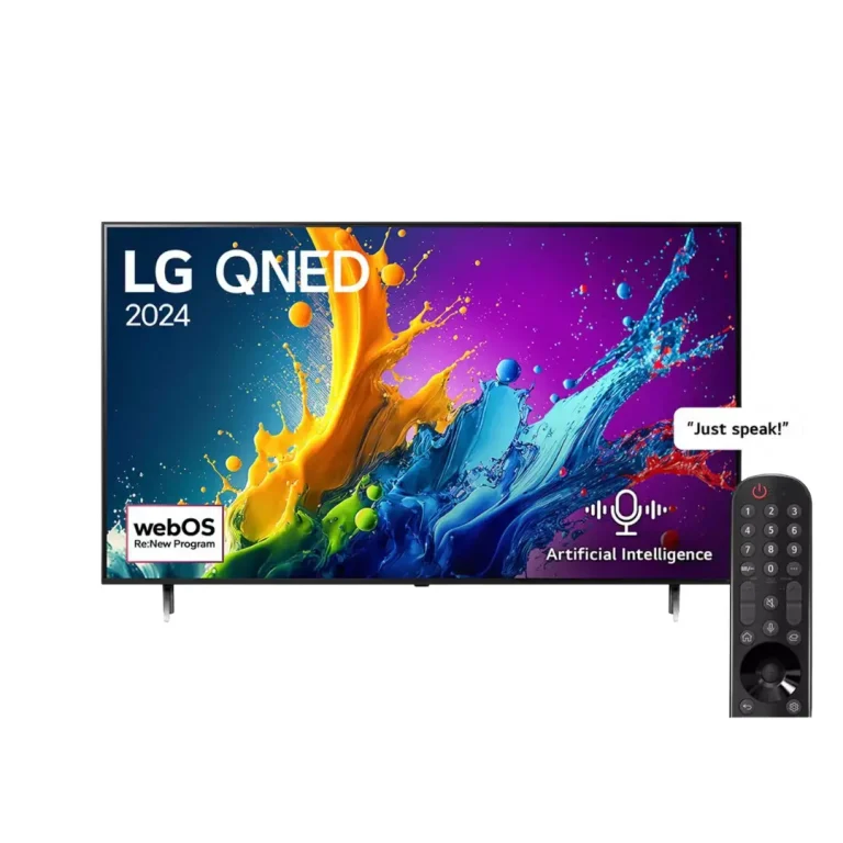 LG TV QNED 75 Inch QNED80T6B 4K Smart