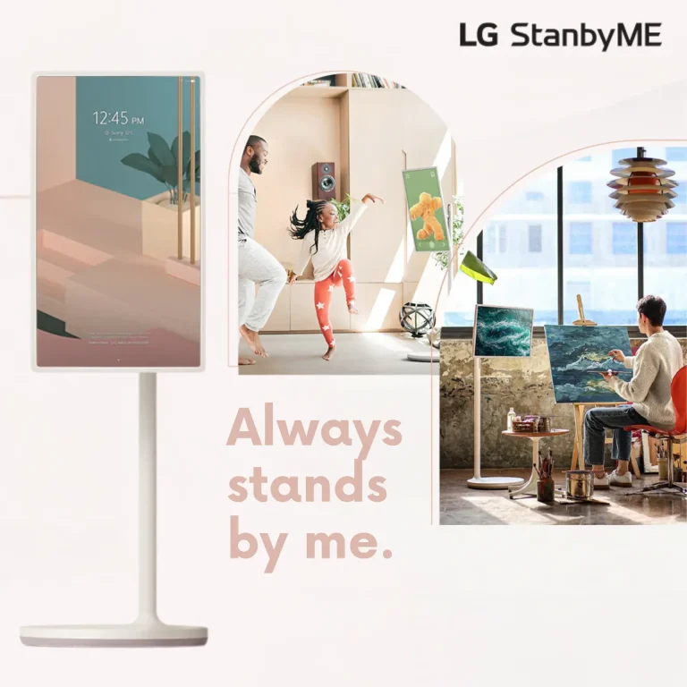 LG TV StanbyME 27 Inch Lifestyle Display Touch Screen (27ART10AK)