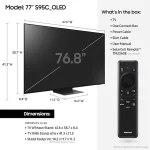 Samsung 77 Inch OLED- 4K Smart TV QA77S95C