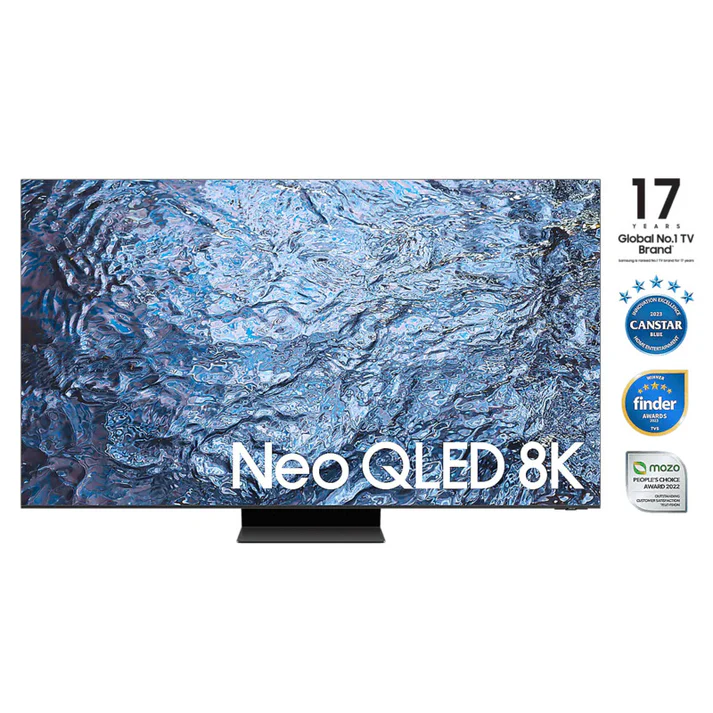 Samsung 85 inch Class QN900C Samsung S.TV, Cert(HDR10 + & HDR10+ GAMING), OTS Pro, Dual Audio Support (Bluetooth) QA85QN900CUXKE