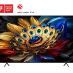 TCL 65 inches 4K Ultra HD Smart QLED Google TV 65C655 PRO (Black)