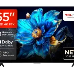 TCL 65 INCHES QLED 4K Ultra HD HDR Google TV 65P7K