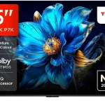 TCL 75 INCHES QLED 4K Ultra HD HDR Google TV 75P7K