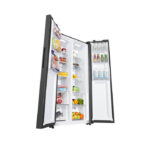 HRF-520IBS (510L) Refrigerator Black R6