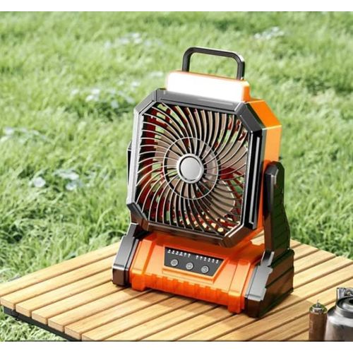 Camping Fan with LED Light