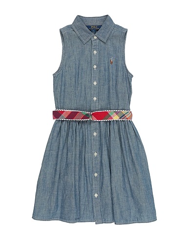 Ralph Lauren belted chambray shirt dress