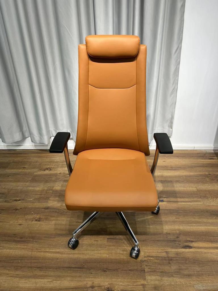 Executive Leather office visitors Chair- 587H