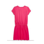 Big Girl’s Logo Cotton Jersey T-shirt Dress – Pink