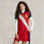 Stretch Cotton Polo Dress