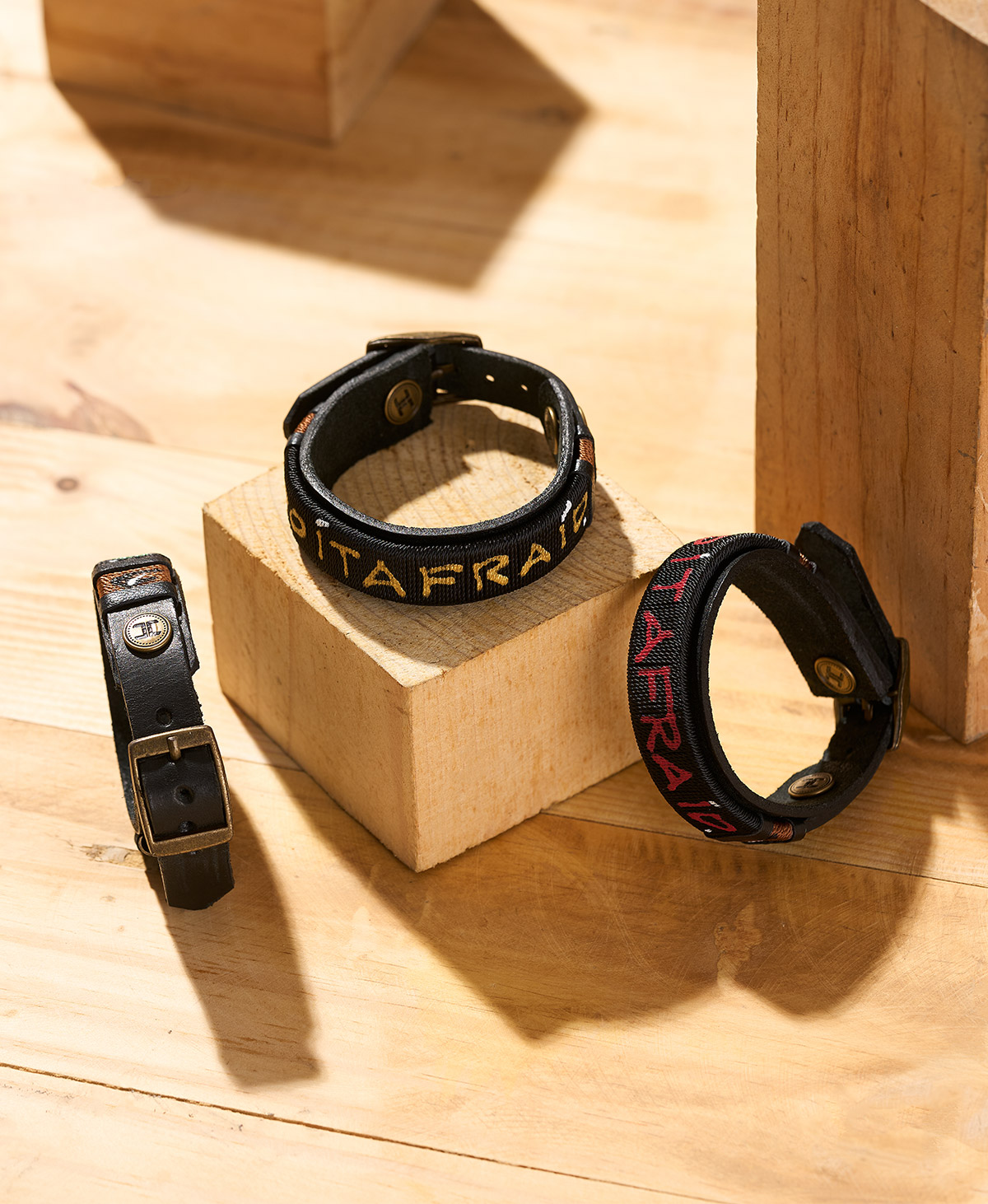 Do it Afraid Bracelets — (Set of 3)