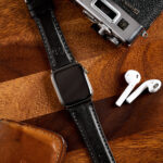 Apple Watch Leather Strap – Black