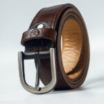Leather Belt – Coffee (Threaded)