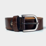 Leather Belt – Coffee (Threaded)