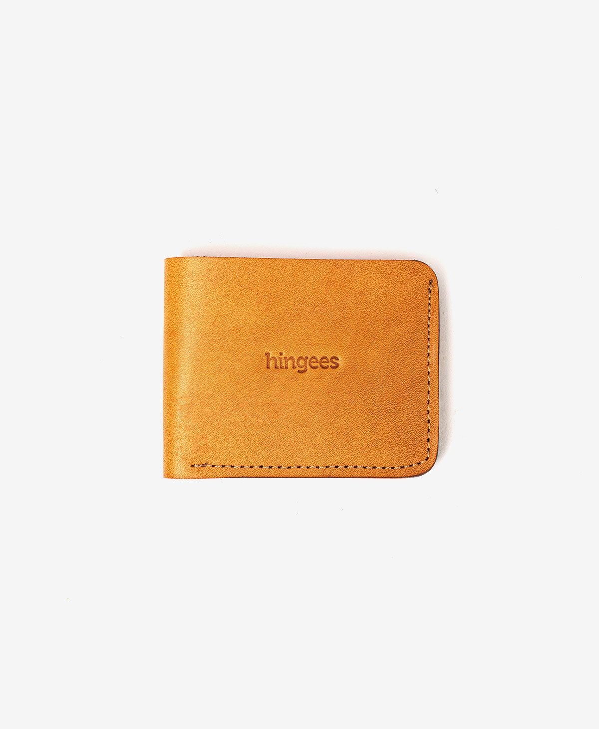 Bifold Leather Wallet – Brown