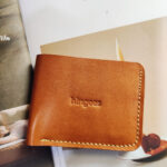 Bifold Leather Wallet – Brown