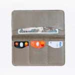 The Long Wallet – Silver Grey