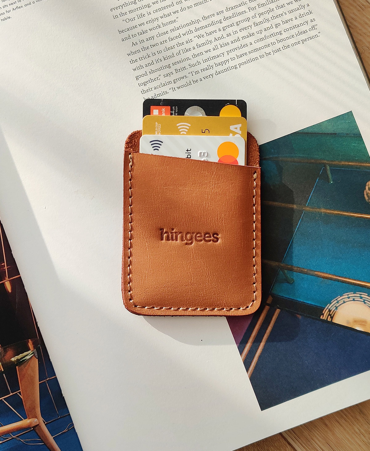 Minimalist Cardholder – Brown