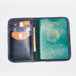 Leather Passport Holder – Black