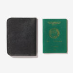 Leather Passport Holder – Black