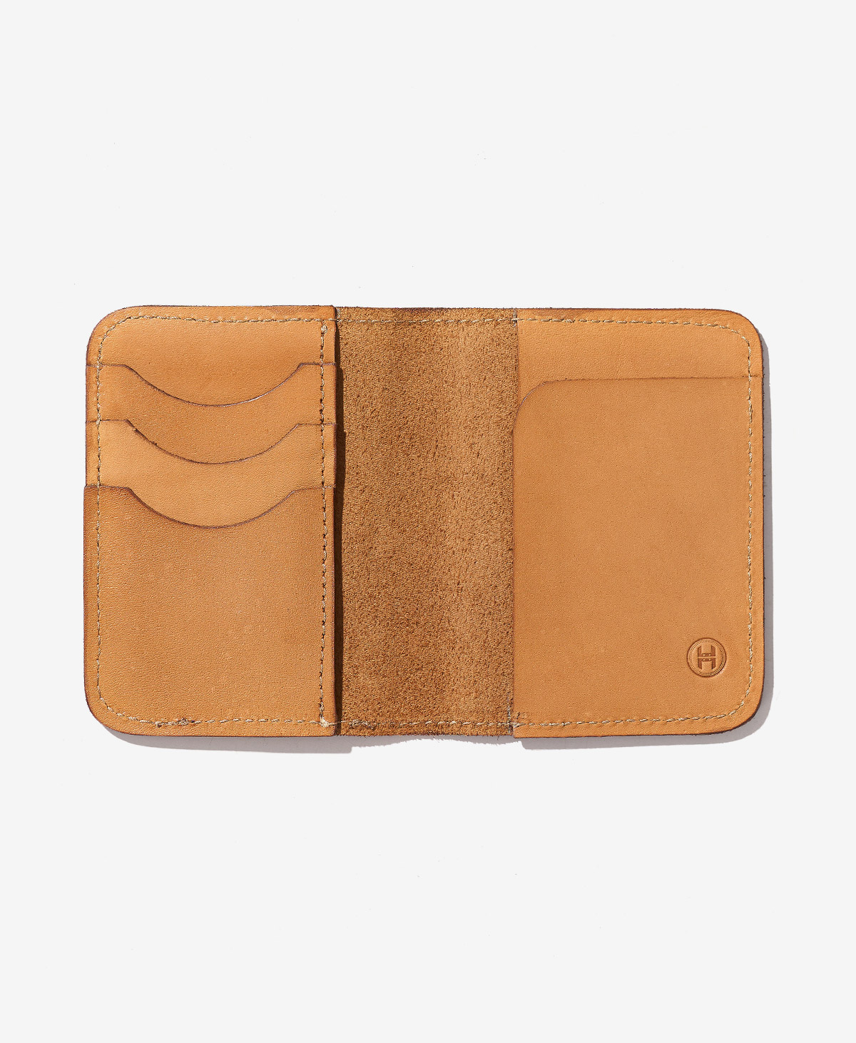 Leather Passport Holder – Brown