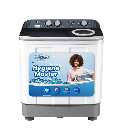 Hygiene Master Top load Semi Automatic, 13kg, Grey, 3 Wash Program, Washing Machine – TLSA13AD