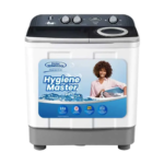 TLSA10AD Hygiene Master Top load Semi Automatic, 10.2kg, Grey, 3 Wash Program, Washing Machine – TLSA10AD