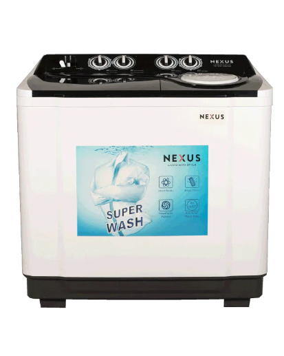 Nexus 13Kg Semi Automatic Twin Tub Washing Machine | NX-WM-13SAK