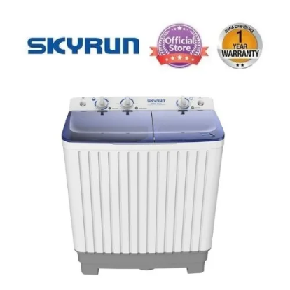 Skyrun WMS-6/HC 6kg Wash – 4kg Spin Twin Tub Semi-Automatic Washing Machine