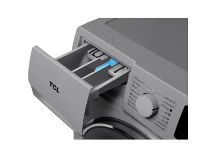 TCL 8KG FRONT LOAD WASHING MACHINE , Digital Display, 1000RPM, Memory Backup, Magic Filter P608FLS