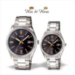 Casio His & Hers Enticer Black Dial Bracelet Watch